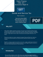 Public Finance GST