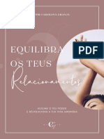 Ebook Equilibra Os Teus Relacionamentos Carolina Granja Abril 2021