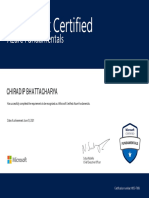 Microsoft Certificate AZ