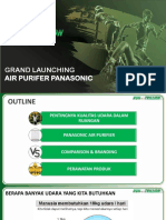 Grand Launching Air Purifer Panasonic