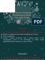 The Process of Materials Development (General View of The Cycle)