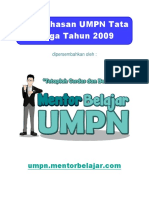 Pembahasan UMPN Tata Niaga 2009