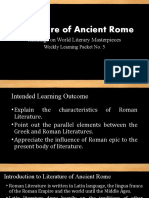 Literature of Ancient Rome