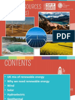 Renewable Energy Resources KS4