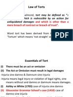 1.meaning & Essentials of Torts