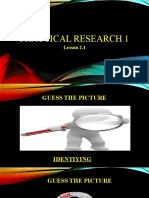 Practical Research 1: Lesson 2.1