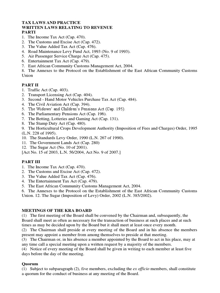 Tax Laws and Practice Introduction PDF Corporate Tax Book Value