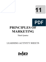 Principles of Marketing: Learning Activity Sheets