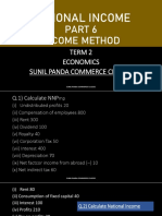 National Income Part 6 and 7 Sunil Panda Sir