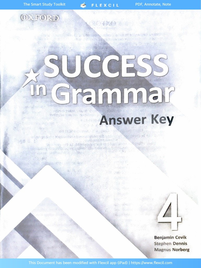 Oxford Success in Grammar 4 (Unit 17) 1 PDF