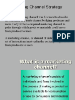 Marketing Channel Strategy