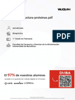 Wuolah Free TEMA 3 Estructura Proteinas