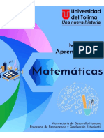 Nivelatorio Matemáticas