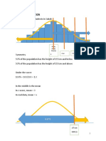 Normal Distribution: Mean, Mode, Median 0 +1sd +2sd +3sd