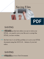 Saving Files
