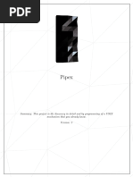 Pipex: Summary: This Project Is The Discovery in Detail and by Programming of A UNIX Mechanism That You Already Know