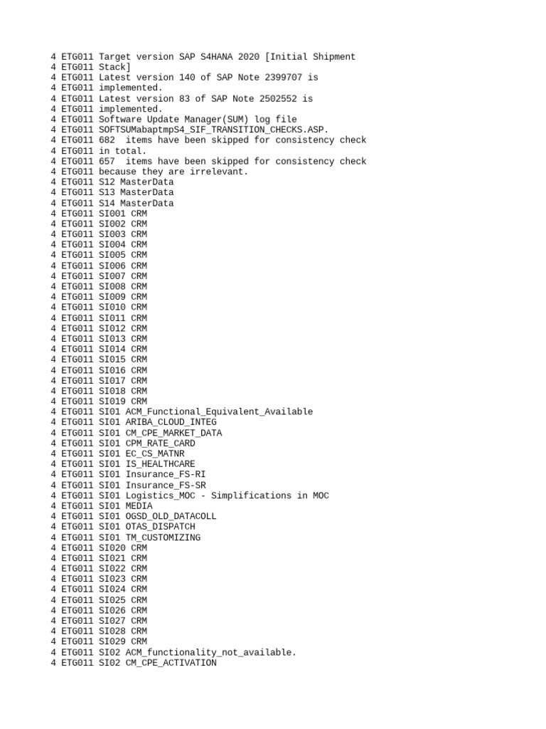 Sap S4 | PDF | Software Engineering | Information Age