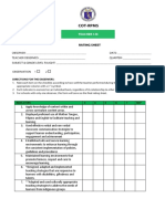 COT Rating Sheet For Proficient Teachers 2021 2022