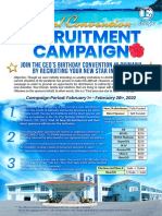 Global Convention Recruitment Campaign