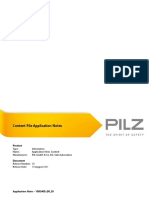Content Pilz Application Notes: Product