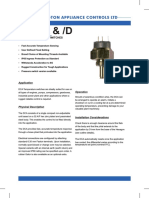Dca/A & /D: Teddington Appliance Controls LTD