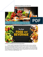 Food & Beverage Industry