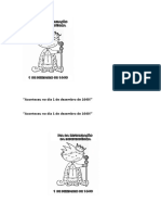 Fichas para o Dia 29 de Novembro - Comemoração