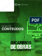 Guia de Conteudos Orcamento de Obras