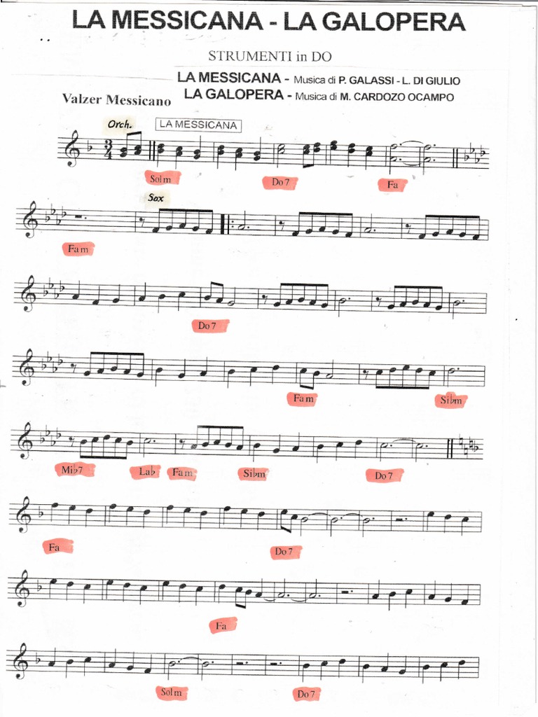 La Messicana - La Galopera - 1 | PDF