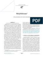 Chapter 47 - Molybdenum - 2015 - Handbook On The Toxicology of Metals