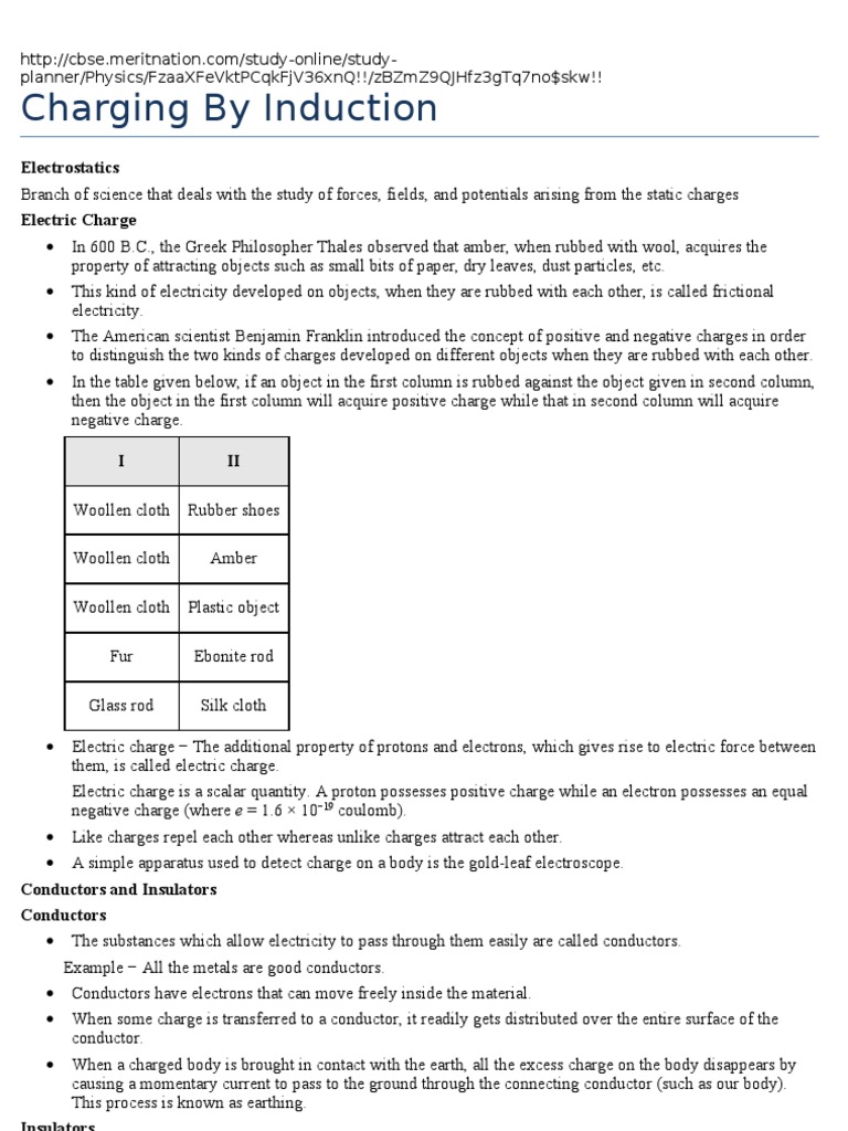 Physics Chapter 1 | PDF | Electric Field | Electric Charge