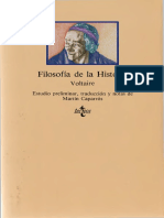 Voltaire - Filosofia de La Historia