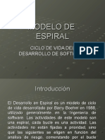 Modelo Espiral: Ciclo de vida iterativo para el desarrollo de software