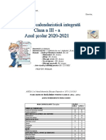 0 Planificare Calendaristica Cl 3