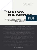 Detox da mente: aprenda a desacelerar e renovar sua mente através da meditação