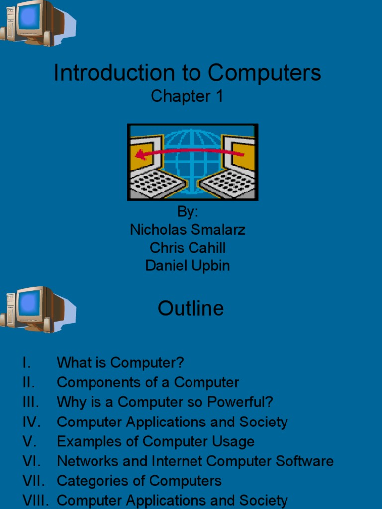 Chapter 1 PDF Personal Computers Software