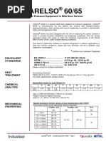 Carelso 60/65: Steel For Pressure Equipment in Mild Sour Service