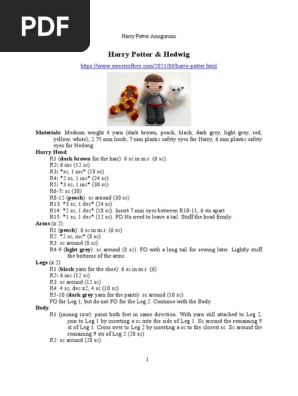 Harry Potter Amigurumi