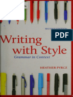 Writing With Style - Grammar in Context
