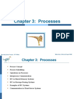 Chapter 3: Processes: Silberschatz, Galvin and Gagne ©2018 Operating System Concepts - 10 Edition