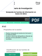 Sem Investigacion Semana 02 - Distancia