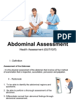 Abdominal Assessment 1