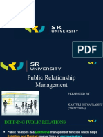 PUBLIC RELATIONSHIP MANAGEMENT With Cases