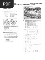 Bank Soalan Geografi  Tema 1 Bentuk Muka Bumi  PMR