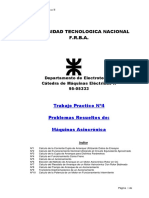 Calculo de parámetros de funcionamiento nominal de motor asincrónico usando circuito equivalente