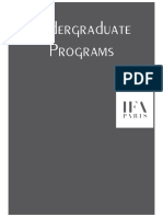 Ifa Paris Undergraduate Bachelor Brochure 2021