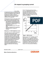 Application Note: Dimming Leds With Respect To Grouping Current