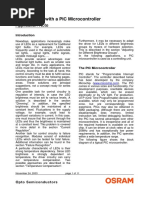 Application Note: Driving Leds With A Pic Microcontroller