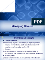 Managing Careers: 1 Human Resource Management