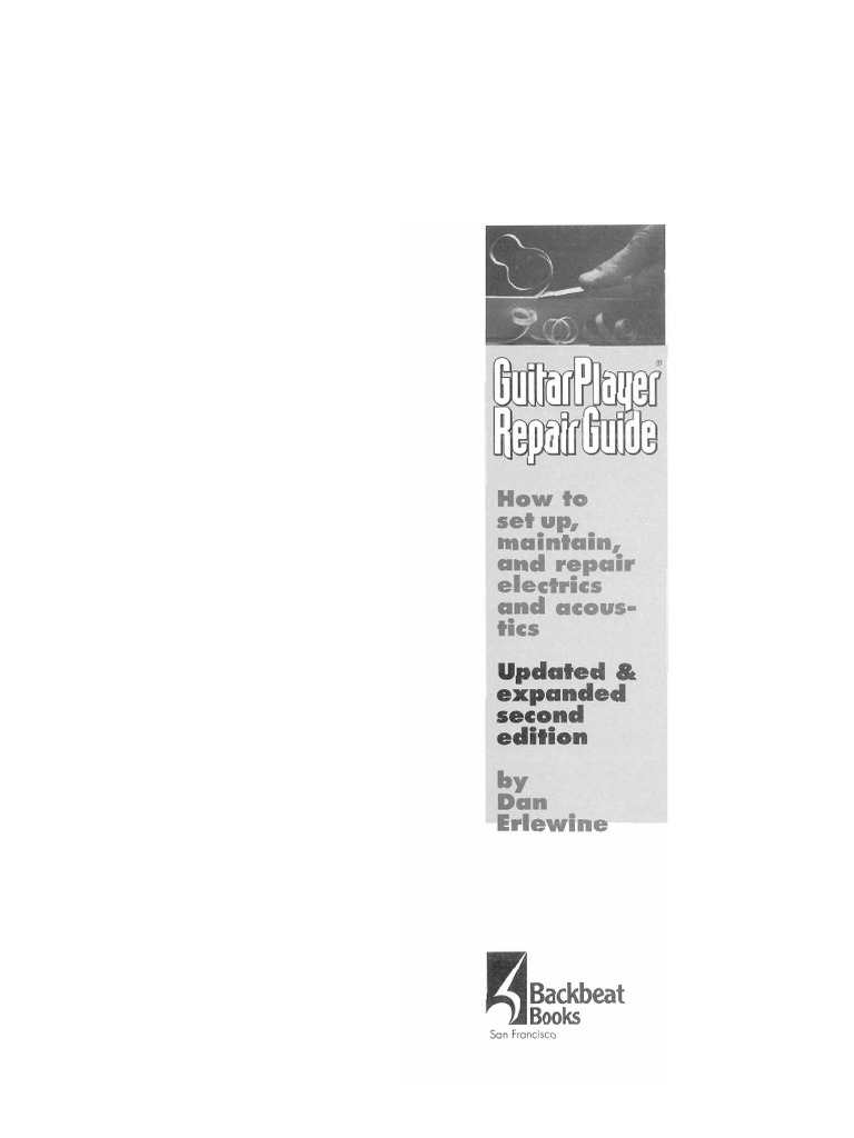 TEACH YOURSELF GUITAR REPAIR AND MAINTENANCE PDF intelligence overview